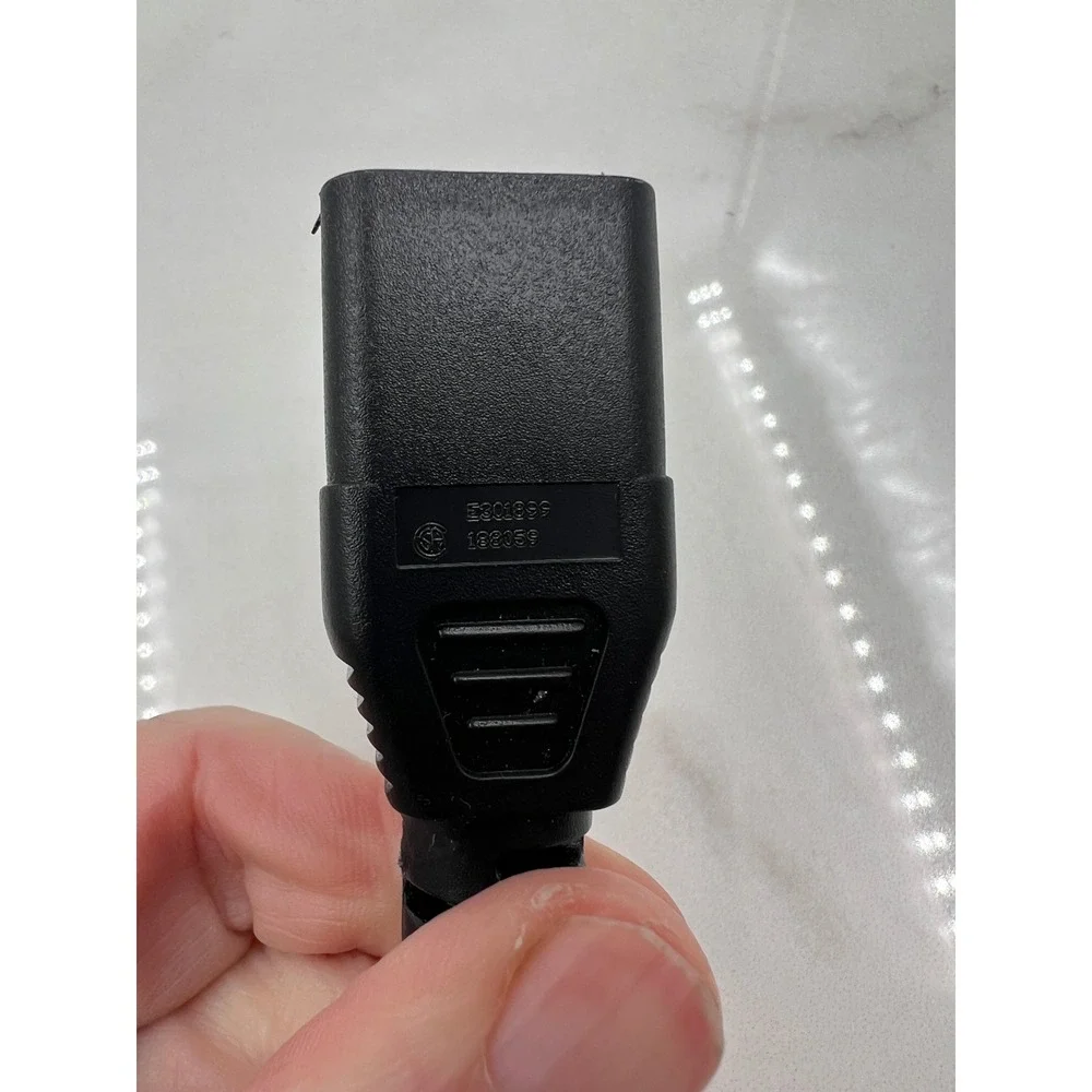 HP 121565-001 AC Power Cord Cable 3-Prong 10A 125V Black 6ft C13 Connector